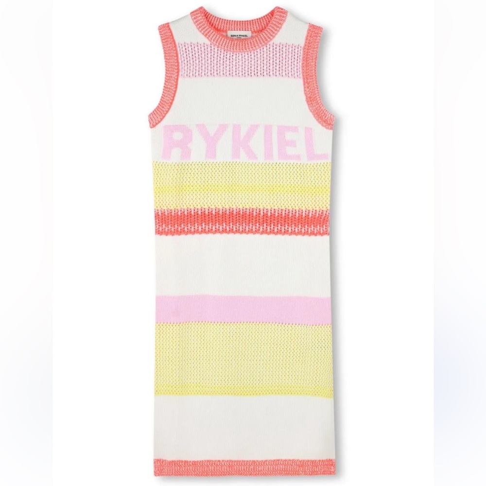 Sonia Rykiel Colorful Knit Dress